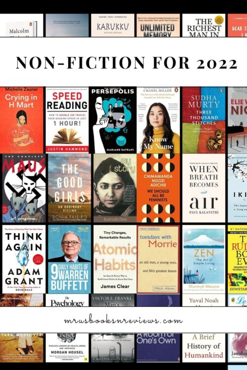 32 striking Nonfiction books read in 2021 for a better me